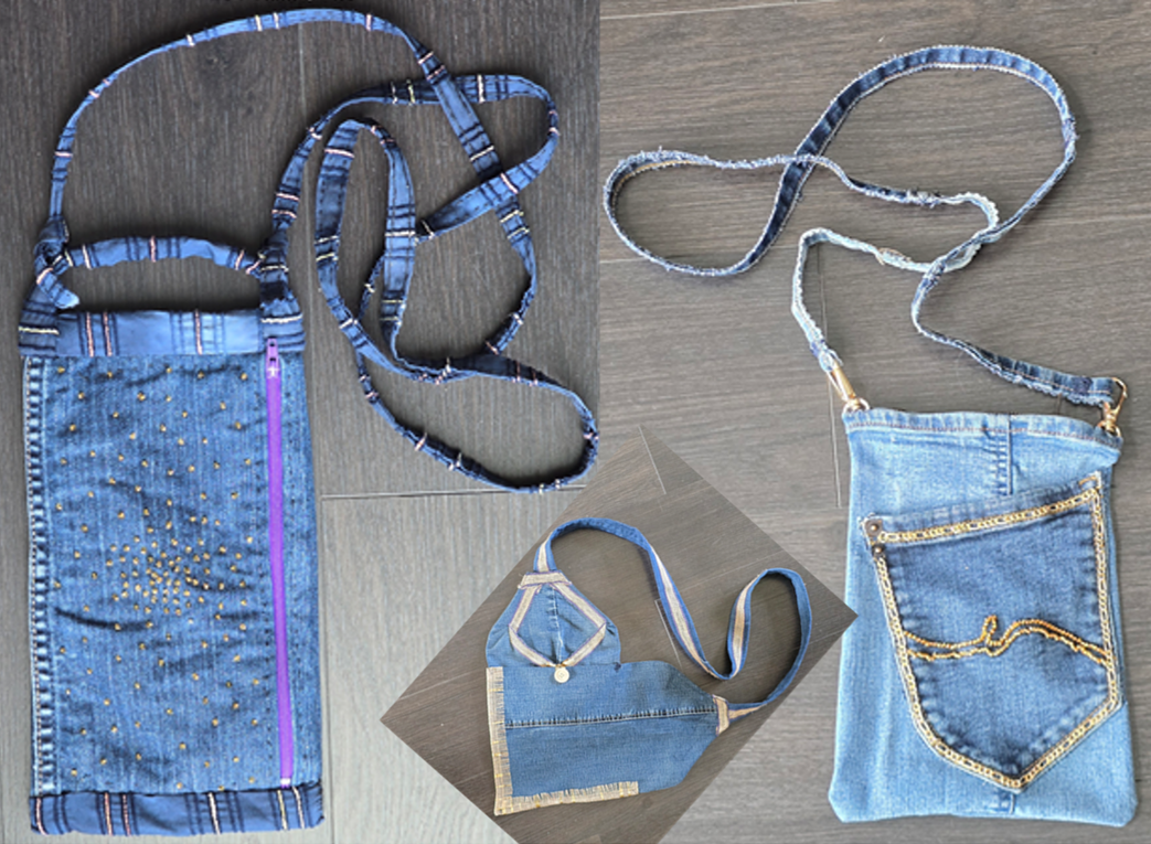 Cross-bag maken van oude jeans 2026